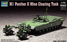 Trumpeter 1/72 M1 Abrams Panther II Mine Clearing Tank (US IMPORT)