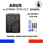 BATTERIA UFFICIALE BATTERY OEM ASUS ZenFone 3 MAX ZC520TL 4130mAh C11P1611 3,85V