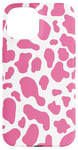 Coque pour iPhone 15 motif imprimé vache Bonbon - motif vache fleur Bonbon homme