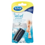 Scholl Velvet Smooth Refillhoveder til elektrisk fodfil 2 stk.