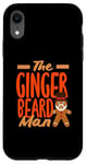 iPhone XR The Ginger Beard Man Funny Beard Lover Case