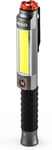 NEBO Big Larry 3 Work Light, 600 Lumen Flashlight with COB Work Light, Pocket C