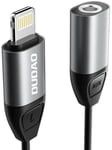 Dudao L17 Lightning to 3,5mm Audio Adapter - ljudadapter