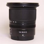 Nikon Used Z 14-30mm f/4 S Wide Angle Zoom Lens For Mount