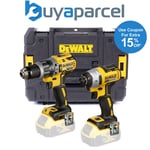 Dewalt DCK266 18v Brushless DCD796 Combi Drill DCF887 Impact Driver Bare + Tstak