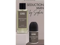 Set Saphir Seduction Edp Spray 100Ml + Roll-On 50Ml