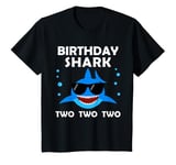 Youth 2nd Birthday Boy Shark Two Matching Party Gifts for Kids T-Shirt