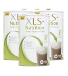 XLS Nutrition Healthy Weight Loss Shake Chocolate Flavour Pack of 3 x 400g