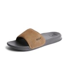 Reef Women's One Slide Sandal, Grey Tan, 8 UK