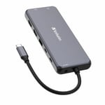 Verbatim 13in1 HUBB USB-C Multiport Adapter med Ethernet, microSD 32154