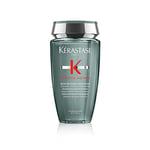 KÉRASTASE Genesis Homme - Bain de Force Quotidien - Shampoing Purifiant Fortifiant - Réduit La Chute Des Cheveux - Créatine & Racine de Gingembre - Cheveux Affaiblis en Perte de Densité - 250 ml