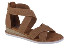 des sandales Femme, Skechers Desert Kiss - Desert Nights, Marron