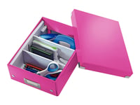 Leitz Click & Store Wow Small - Förvaringsbox - Rosa