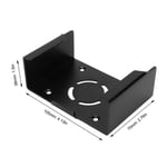 Set Top Box Mount Rust Proof Screw Fixing Wall Bracket For IOS TV Black