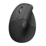 Logitech Lift Left Graphite Ergonomic Mouse