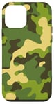 Coque pour iPhone 12 mini Jaune Old School Hunters Camo Northern Spring Style