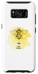 Coque pour Galaxy S8 Let It Bee Bourdon amusant Printemps Été Pâques Abeille Amusante