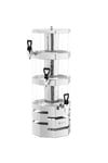 Royal Catering Saftdispenser - 3 x 3,5 l midterrør til isterninger