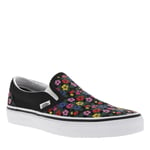 Baskets basses FEMME Vans en cuir nubuck multicolore et à soufflet élastiqué