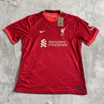 Liverpool Football Shirt Nike Home Kit Season 2021/22 New Tags Size Large XL