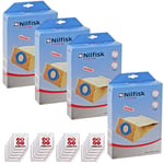 NILFISK GA70 GS80 GM80 GS90 GM90 Dust Bag Vacuum Cleaner Bags x 20 + Fresh