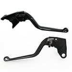 ACCOSSATO Paire de leviers noirs pour Kawasaki Zx6r / Zx636 R / Zx6 RR de 2000 à 2004 (CC 600)