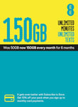 EE Superfast 3G/4G/5G Pay & Go Triple Size Sim With Unlimited Calls & Texts