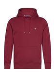 GANT Reg Shield Hoodie Röd