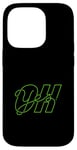 Coque pour iPhone 14 Pro Vert Oh, Yes Green Graphic