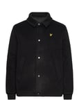 Wadded Wool Coach Jacket Black Lyle & Scott