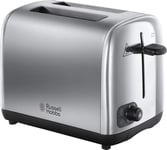 Russell Hobbs Adventure 2 Slice Toaster Stainless Steel 850W Brushed 24080