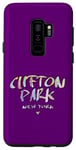 Galaxy S9+ Clifton Park New York - Clifton Park NY Watercolor Logo Case