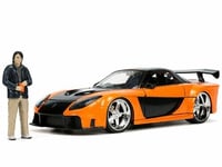 1/24 1995 MAZDA RX-7 WIDEBODY W/HAN FIGURE FAST AND FURIOUS TOKYO DRIFT