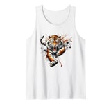 Pounching Tiger Tank Top