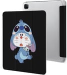 Étui Pour Ipad Pro 2021 Funny Stitch 12,9 Pouces, Type Ordinateur Portable, Support À Trois Volets Avec Porte-Stylo, Veille/Réveil Automatique