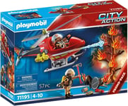 Playmobil City Action 71195 Fire Brigade Helicopter