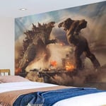 Godzilla Tapestry Seinävaippa Godzilla Vs Kong Of The Monsters Julisteteemajulistetarvikkeet