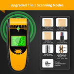 7 in 1 LCD Stud Finder Pipe Sensor Metals Wire Detector Electric Wall Scanner UK