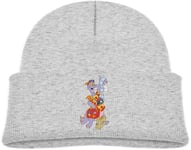 sanuo Save Figment Children Warm Knitted Cap Girl Boys Outdoor Recreation Hat Headgear