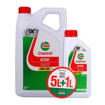 Gtx 5W-30 C4, huile moteur, 5+1L - Castrol