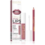 Eveline Cosmetics OH! my LIPS Velvet lip set 13 Brownie Biscotti 1 pc