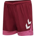 Hummel Lead Shorts - Rød/Rosa Dame, størrelse XX-Large