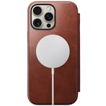 Nomad iPhone 16 Pro Max Modern Horween Leather Folio MagSafe Olde Dublin