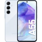 Samsung Galaxy A55 5G telefon, 256/8 GB, blå