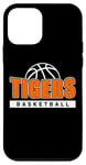 Coque pour iPhone 12 mini Tigers Basketball Team – Idée cadeau sport mascotte tigre