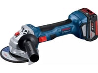 Bosch Vinkelslip Gws 180-Li Utan Batteri Och Laddare, 115 Mm - Solo