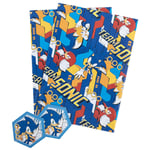 Sonic The Hedgehog - Gift Wrap - New cards  gift wrap - R300z