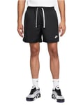 NIKE DX0735-010 M NK Club MESH Flow Short Shorts Men's Black/White Size M-T