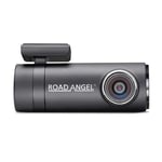 Road Angel Halo Drive 2K In Car Camera Dash Cam Front - Dashcam Front - Night Vision Dashcams for Cars - Car On-Dash Mounted Cameras with Supporting App, Black