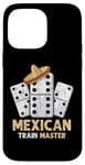 iPhone 14 Pro Max Mexican Train Master Domino Player Dominoes Lover Game Mens Case